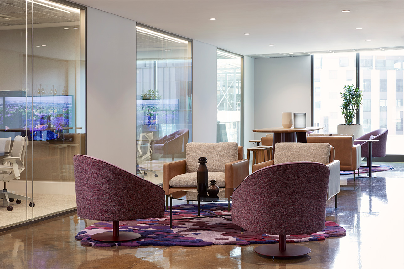 Bespoke office furniture procurement for corporate meeting areas