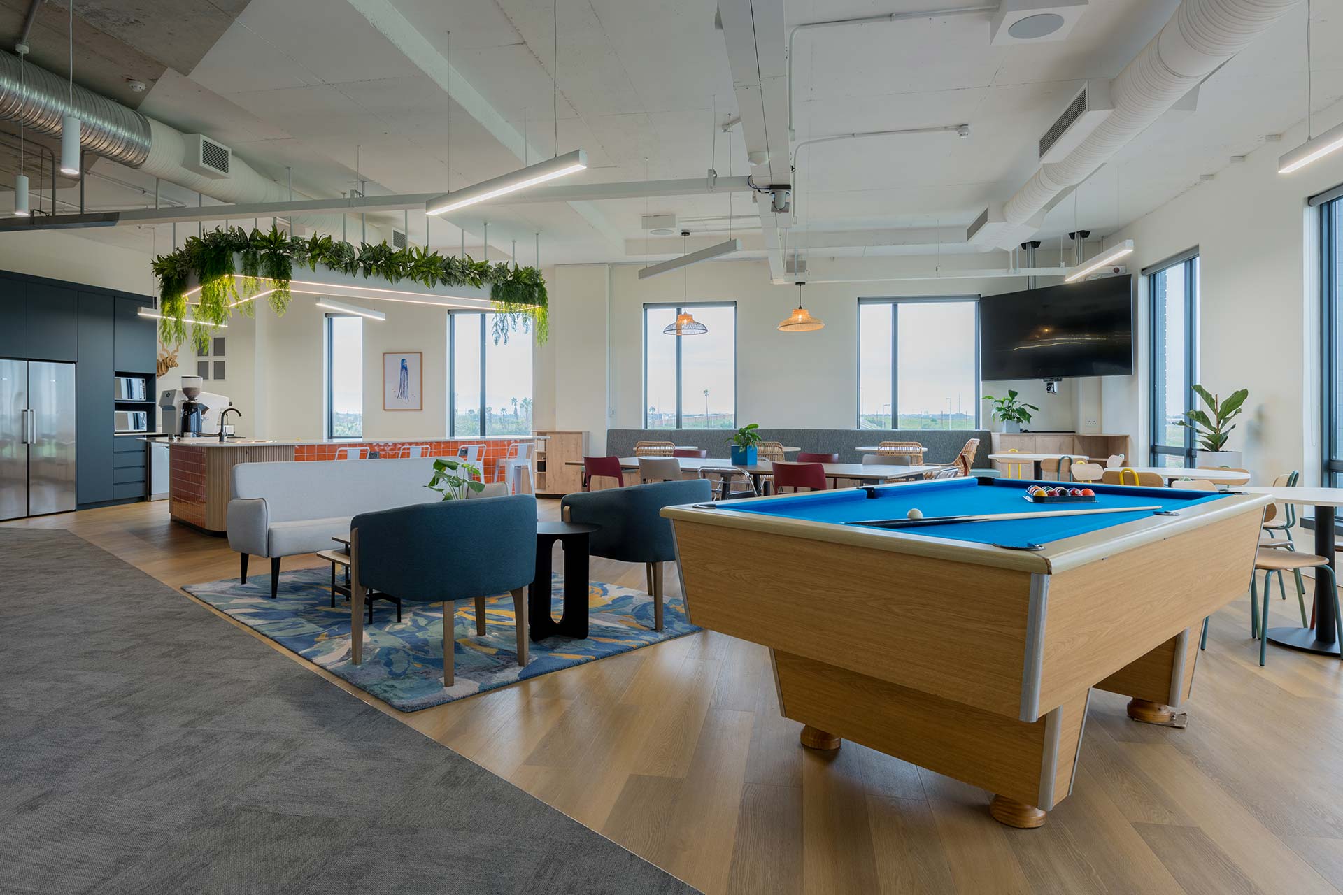 impact century ciity office canteen area furniture