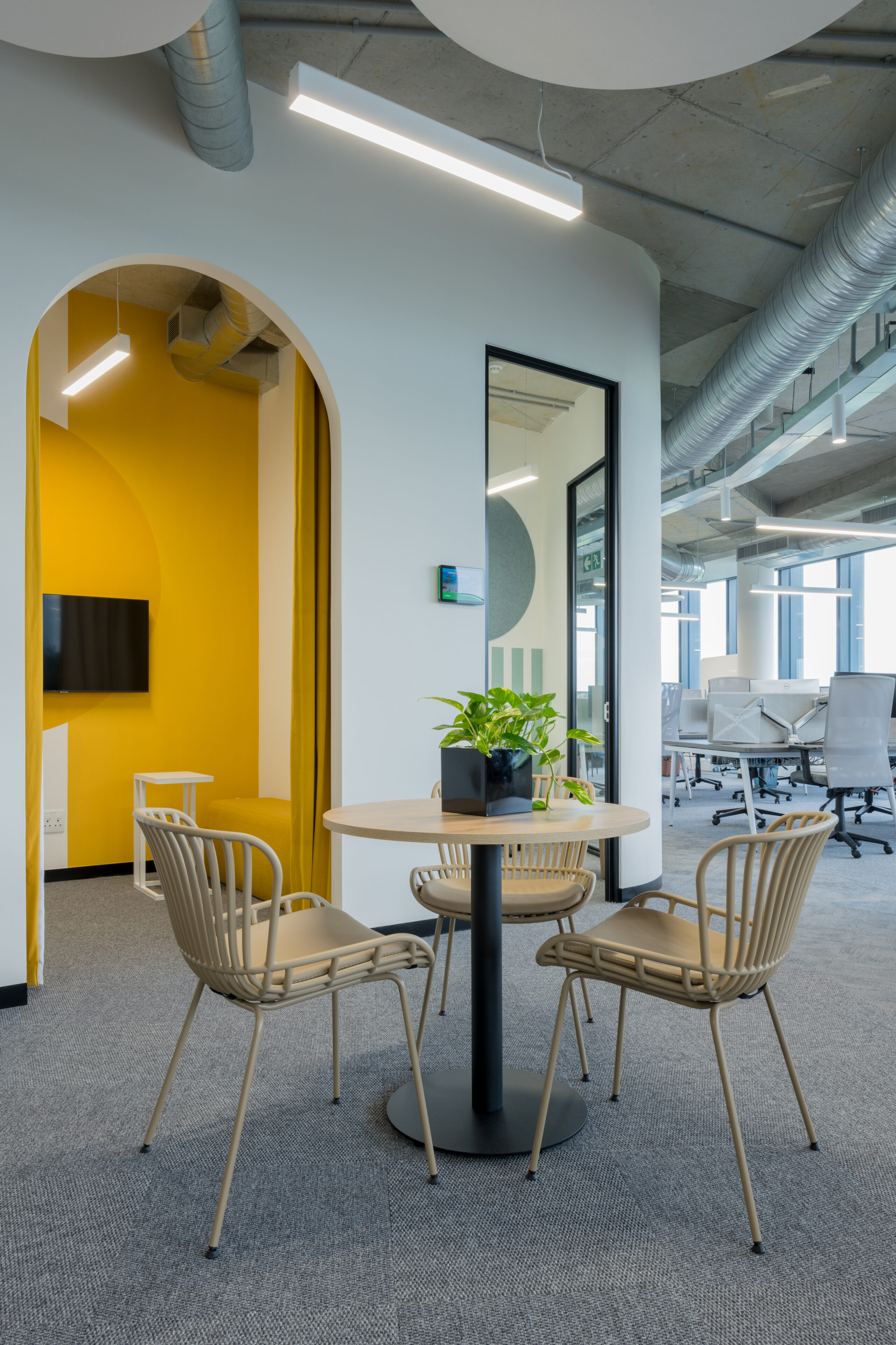Meeting area in Impact office in Cape Town