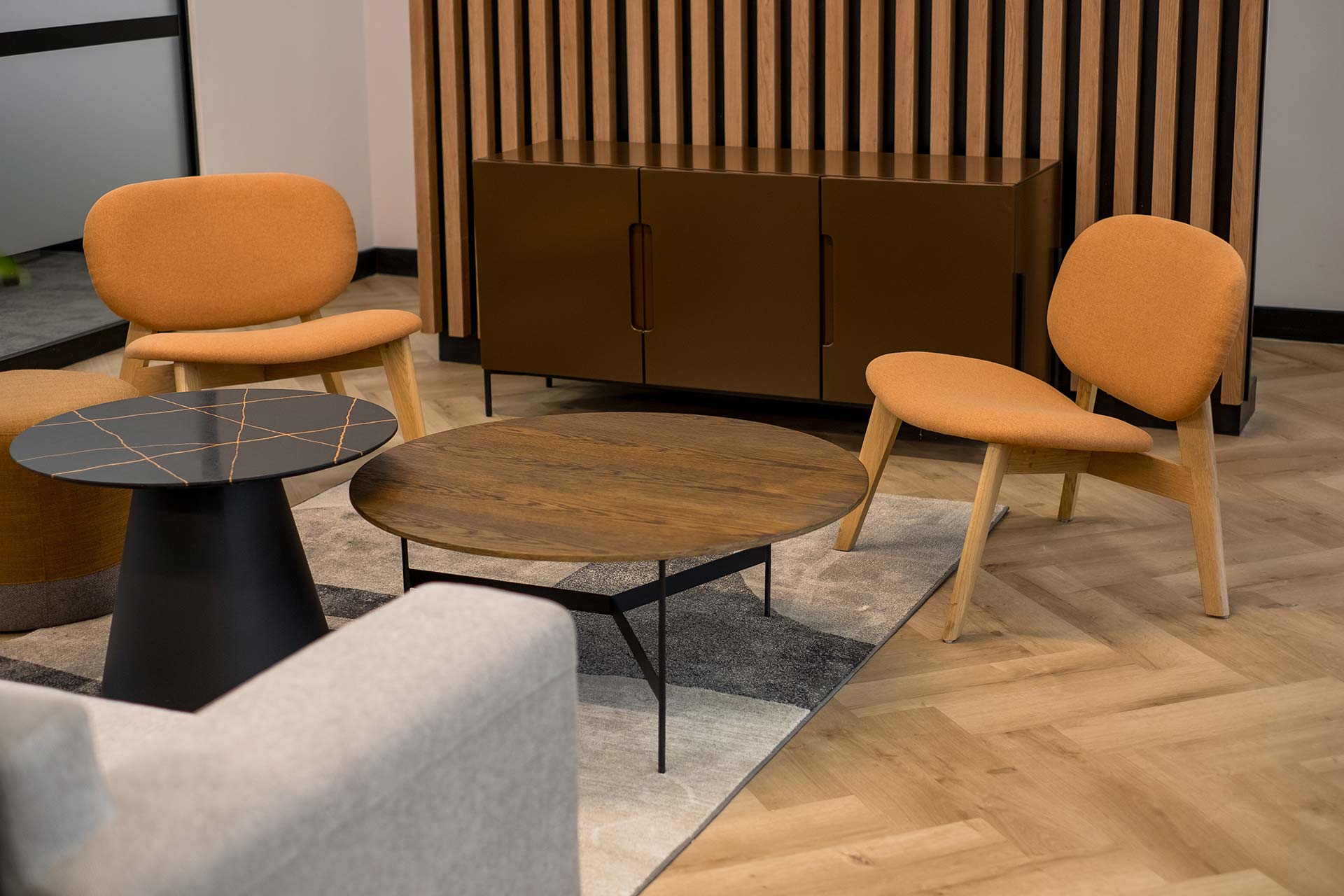 Informal meeting space in Shield Chemicals office in Johannesburg