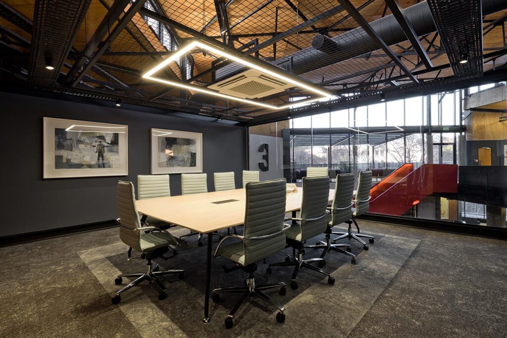 Thungela meeting room office hanging pendant lighting