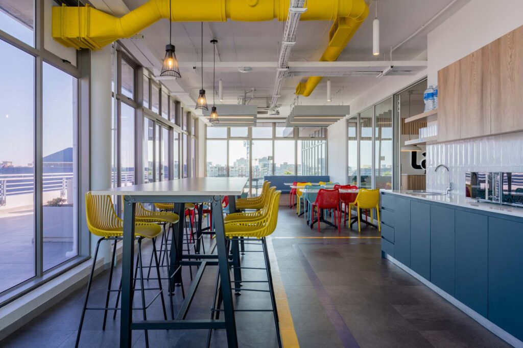 LAL Language School Cape Town turnkey furniture solutions sa high table and chairs
