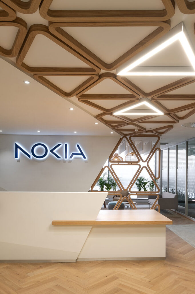 Nokia reception furniture fixtures and equipment