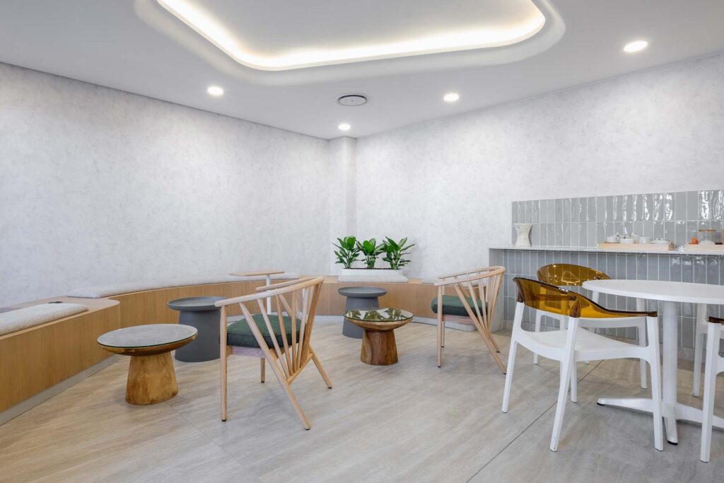 alcon coffee area furniture fixtures and equipment