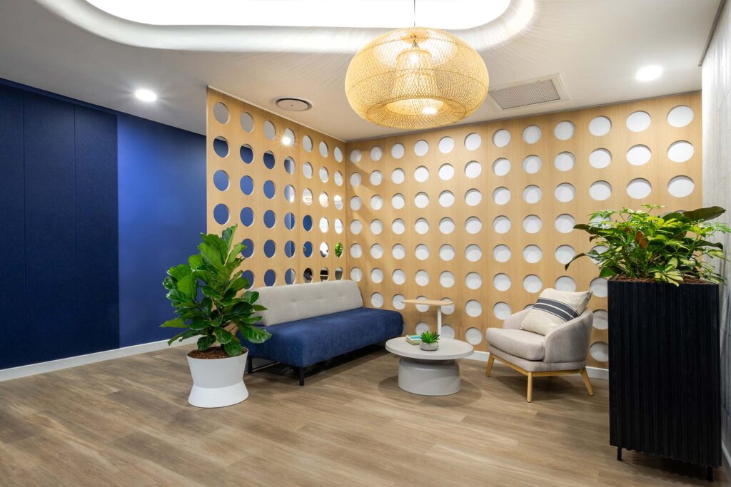 alcon modern reception area turnkey furniture solutions sa
