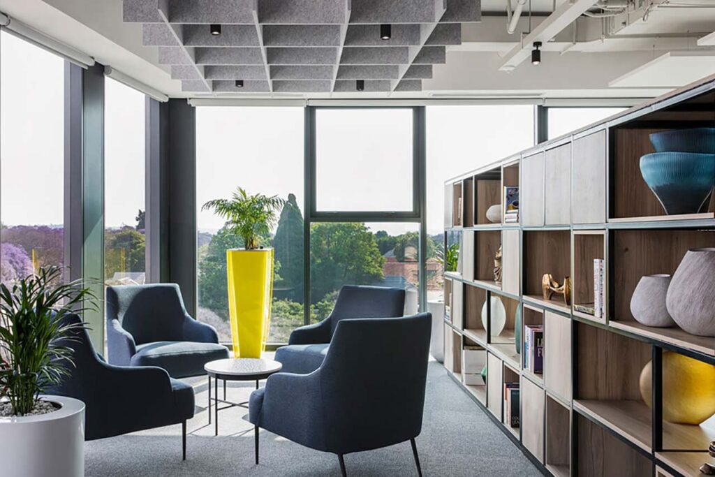 private client insurance workspace furnishings