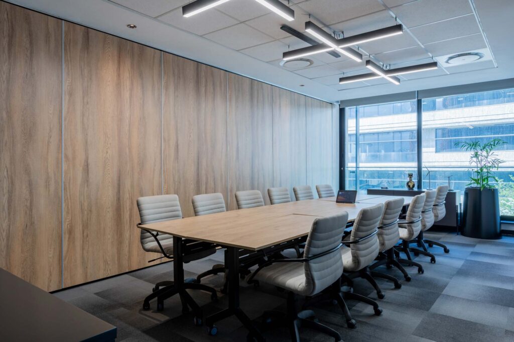 globeleq cape town boardroom pendant lighting