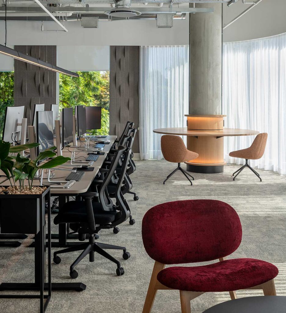 Furniture procurement for corporate office interiors