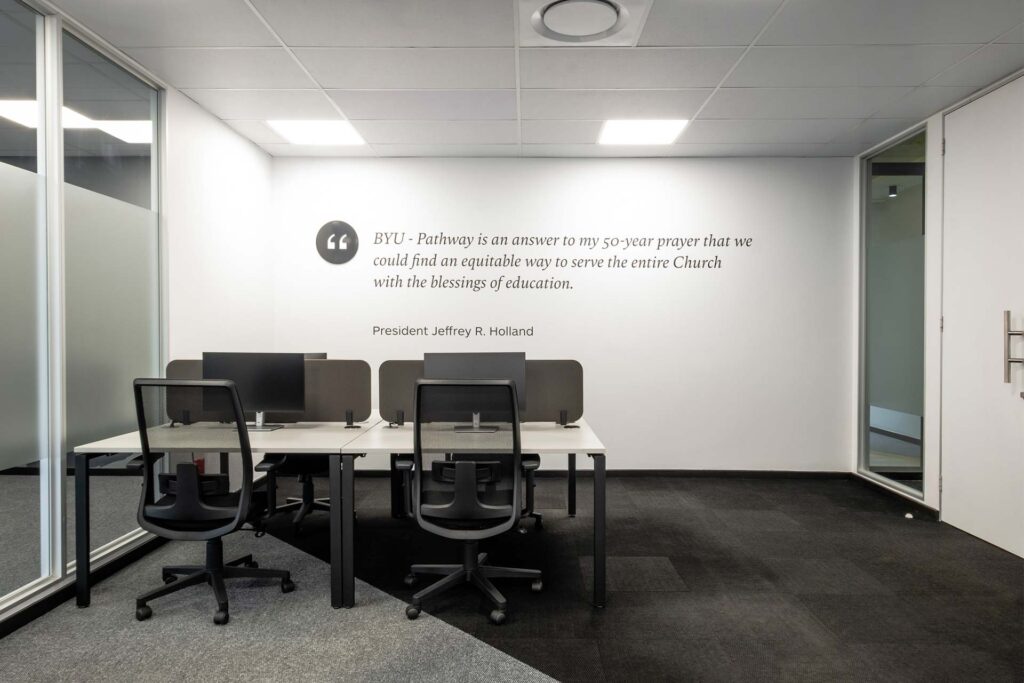 BYU Joburg offers enclosed office furniture, including desks, workstations, screens, and ergonomic office chairs.