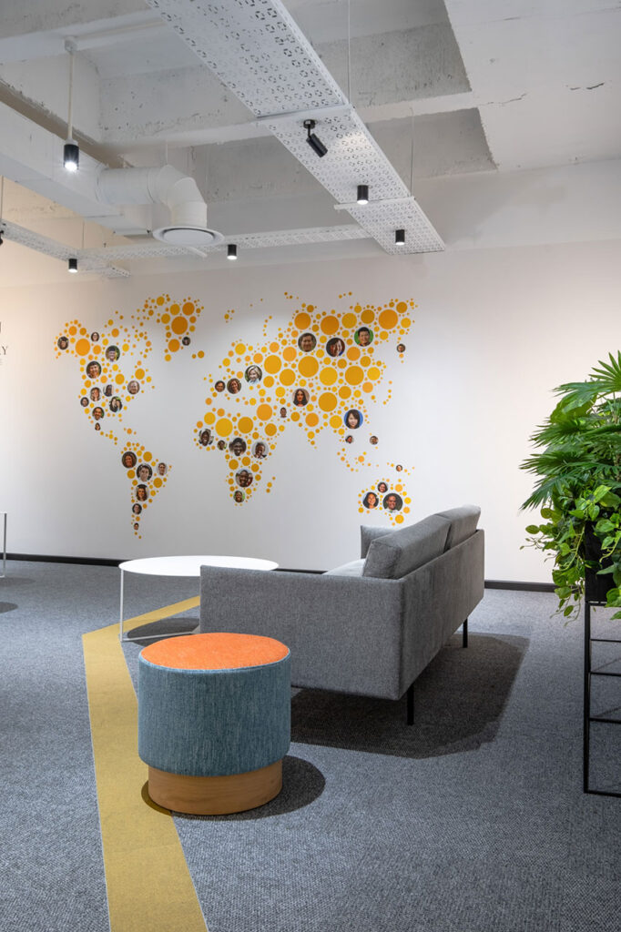 BYU University: waiting area furniture solutions, including high-quality chairs and coffee tables.