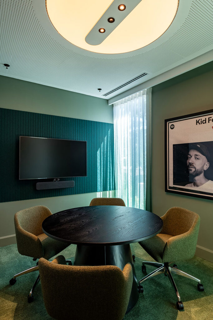 spotify office furniture manufacturers meeting room