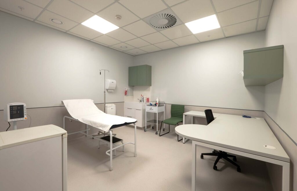Design Colab procured furniture solutions for a nephrology clinic in Johannesburg within the healthcare industry.